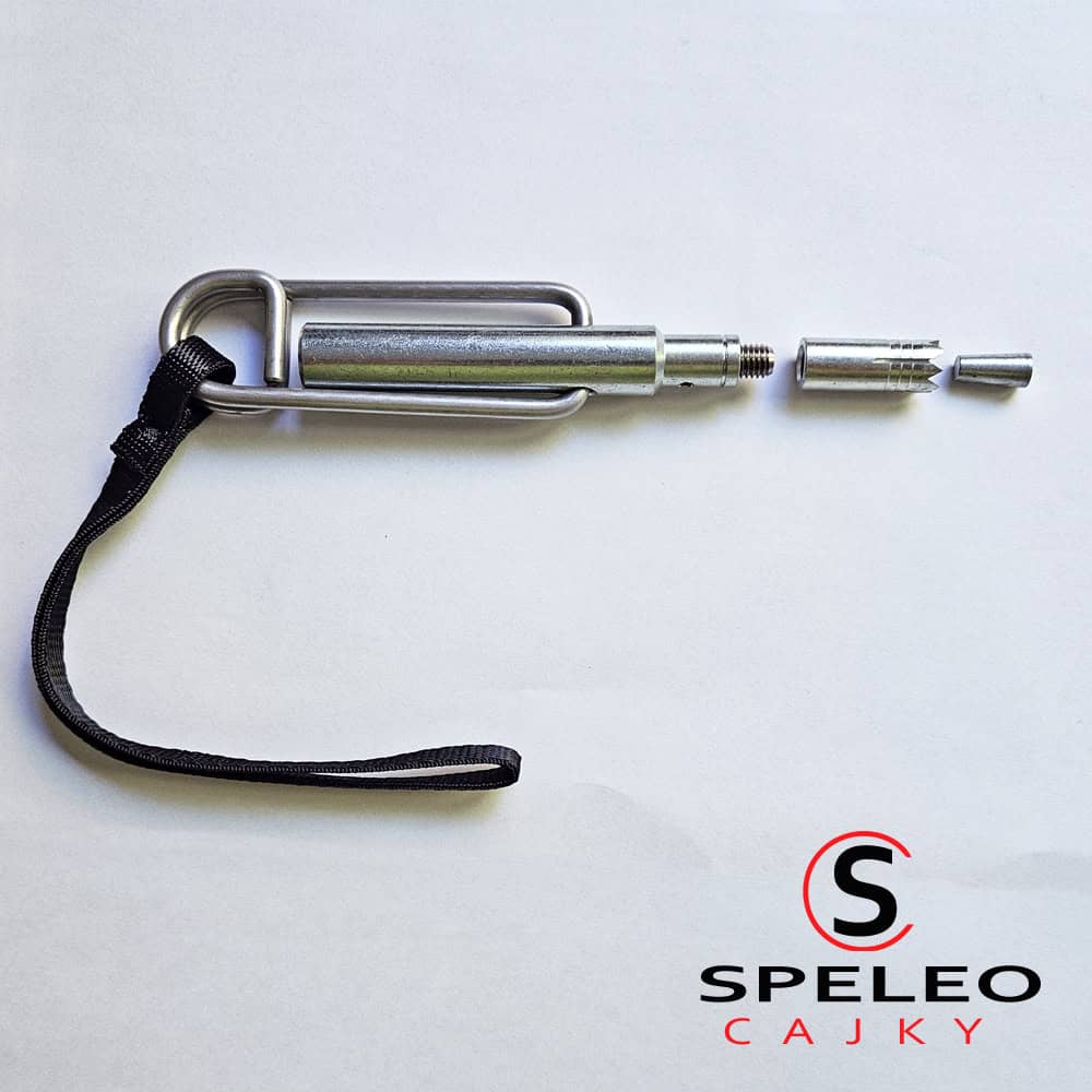 Tamponér Petzl Perfo Spe a kotva "spit" Raumer Tap