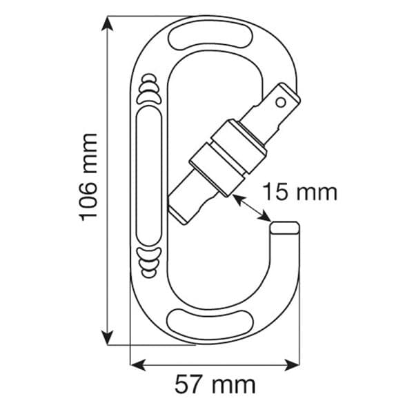 Oval Compact Lock - Image 2