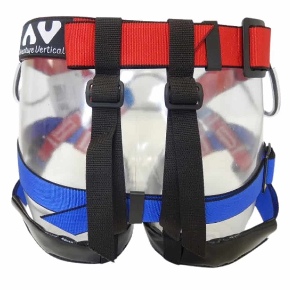 AVSP02_Aventure Verticale Tecnibat sedací specelo úvazek - pohled ze zadu